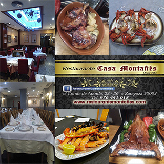 Restaurante Casa Montañés - Zaragoza